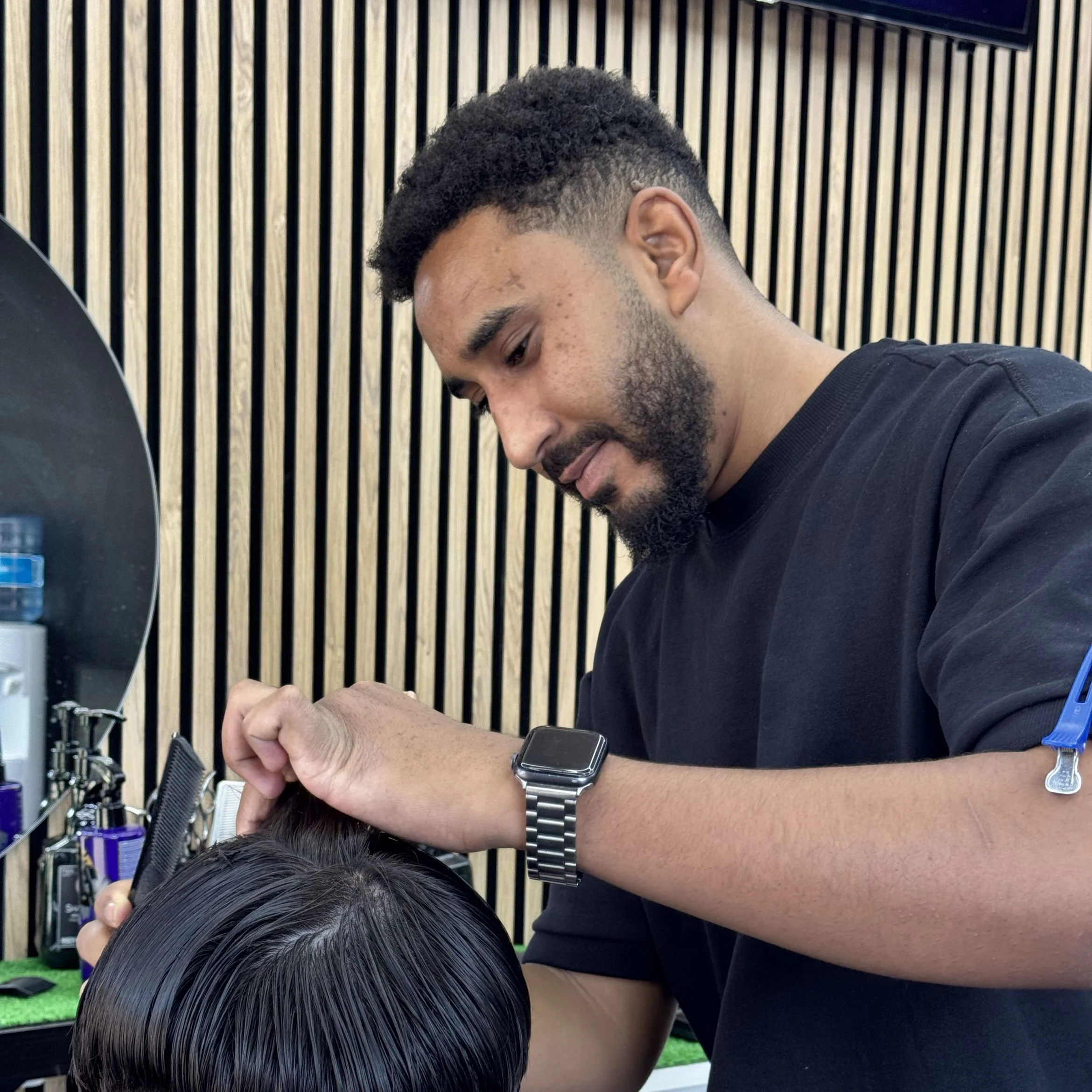 Samir, barber specialist de Azedin Barber en Berja