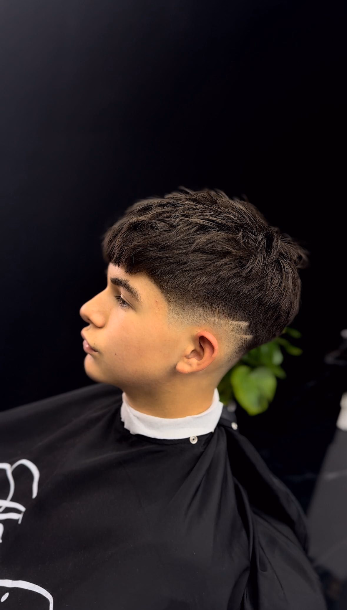 Skin fade corte degradado